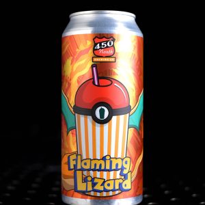 450 North | Slushy XXL Flaming Lizard | Smoothie Sour Dragonfruit Ananas Figue de Barbarie | 5,3%