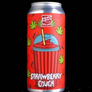 450 North | SLUSHY XL Strawberry Cough | Smoothie Sour Fraise Framboise Abricot | 5,3%