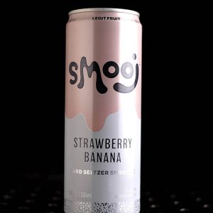 Smooj | Strawberry Banana | Hard Smoothie Seltzer Fraise Banane | 5,1%