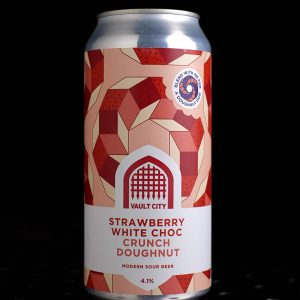 Vault City | Strawberry White Choc Crunch Doughnut | Pastry Sour | 4,1%