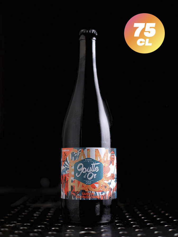 Goutte d’Or x Mont Salève | Calme & Chaos | Fermentation Mixte | 5%