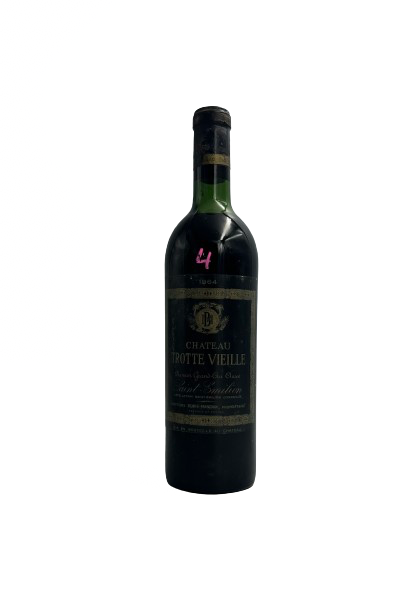 Chateau Trotte Vieille Rouge 1964 (Saint Emilion 1er Grand Cru Classe – Bordeaux)