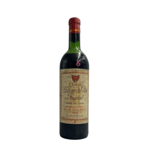 Chateau La Tour Du Pin Figeac Rouge 1964 (Saint Emilion Grand Cru Classe- Bordeaux)