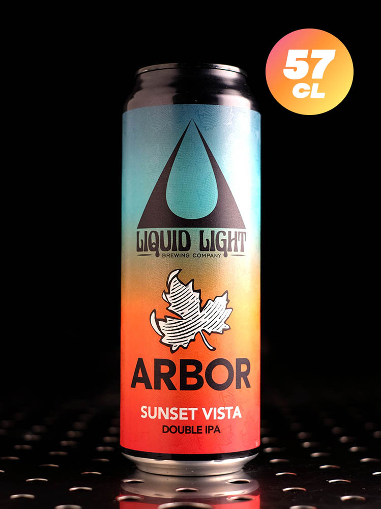 Arbor x Liquid Light | Sunset Vista | DIPA | 8,4%