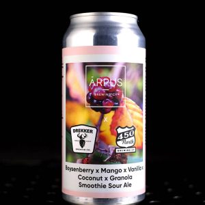Ārpus x Drekker x 450 North | Boysenberry x Mango x Vanilla x Coconut x Granola | Smoothie Sour | 5%