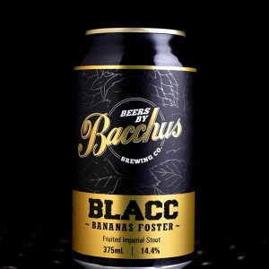 Bacchus | BLACC – Bananas Foster | Imperial Pastry Stout Banana Peanut Rum | 14,4%