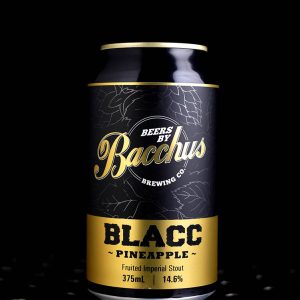 Bacchus | BLACC – Pineapple | Imperial Pastry Stout Ananas Coco Rum | 14,6%