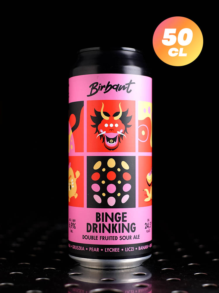 Birbant | Binge Drinking | Fruited Sour Poire Banane Litchi | 6,9%