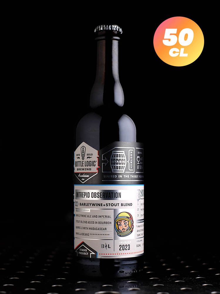 Bottle Logic | Intrepid Observation (2023) | Strong Ale Vanille BA Bourbon | 12,7%
