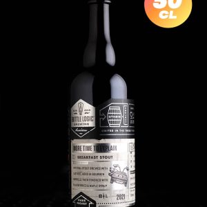 Bottle Logic | More Time To Explain (2021) | Imperial Stout Myrtille Maple BA Bourbon | 12,4%