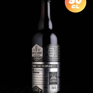 Bottle Logic | More Time To Explain (2023) | Imperial Stout Myrtille Maple BA Bourbon | 13,1%