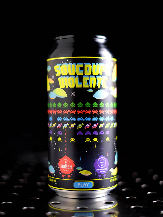 Grillen x Les Intenables | Soucoupe Violente | Sour IPA | 6%