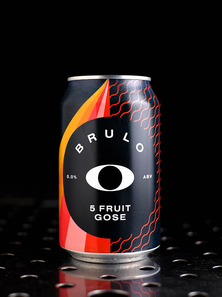 Brulo | 5 Fruit Gose | Gose sans alcool Fruits tropicaux | 0,0%