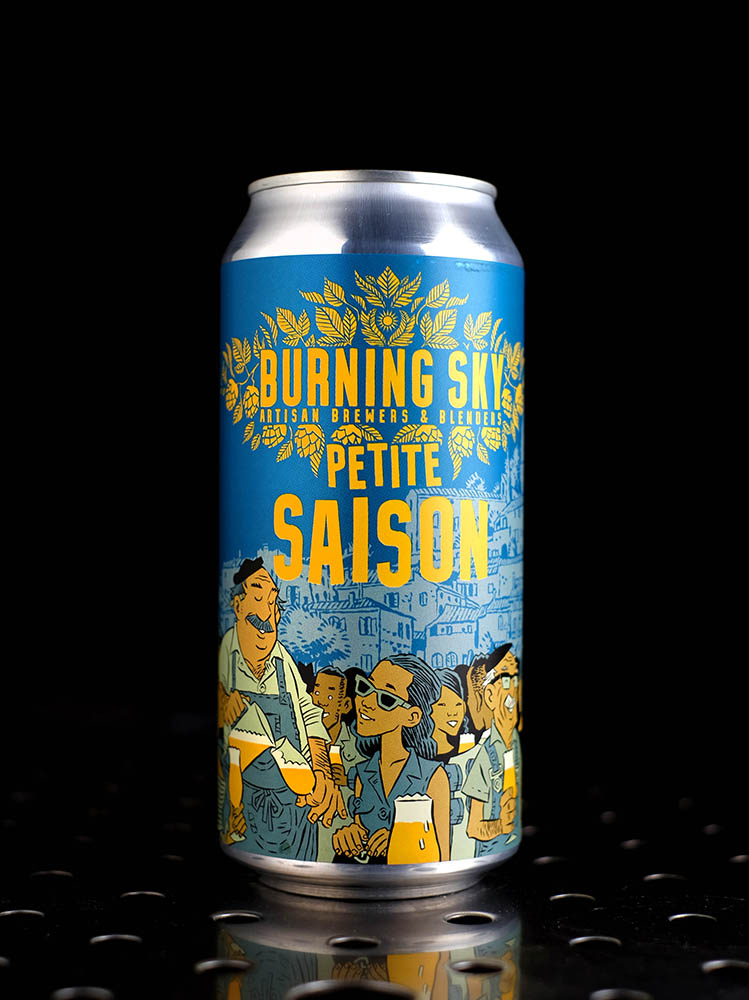 Burning Sky | Petite Saison | Fermentation mixte Vin Blanc BA | 3,5%