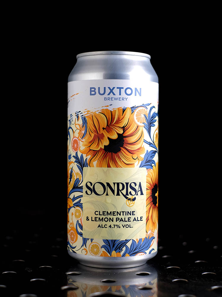 Buxton | Sonrisa | Pale Ale Clémentine Citron | 4,7%