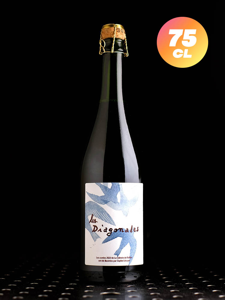 Cidrerie de Reillon | Les Diagonales 2022 | Cidre sec BA Pinot Noir | 6%