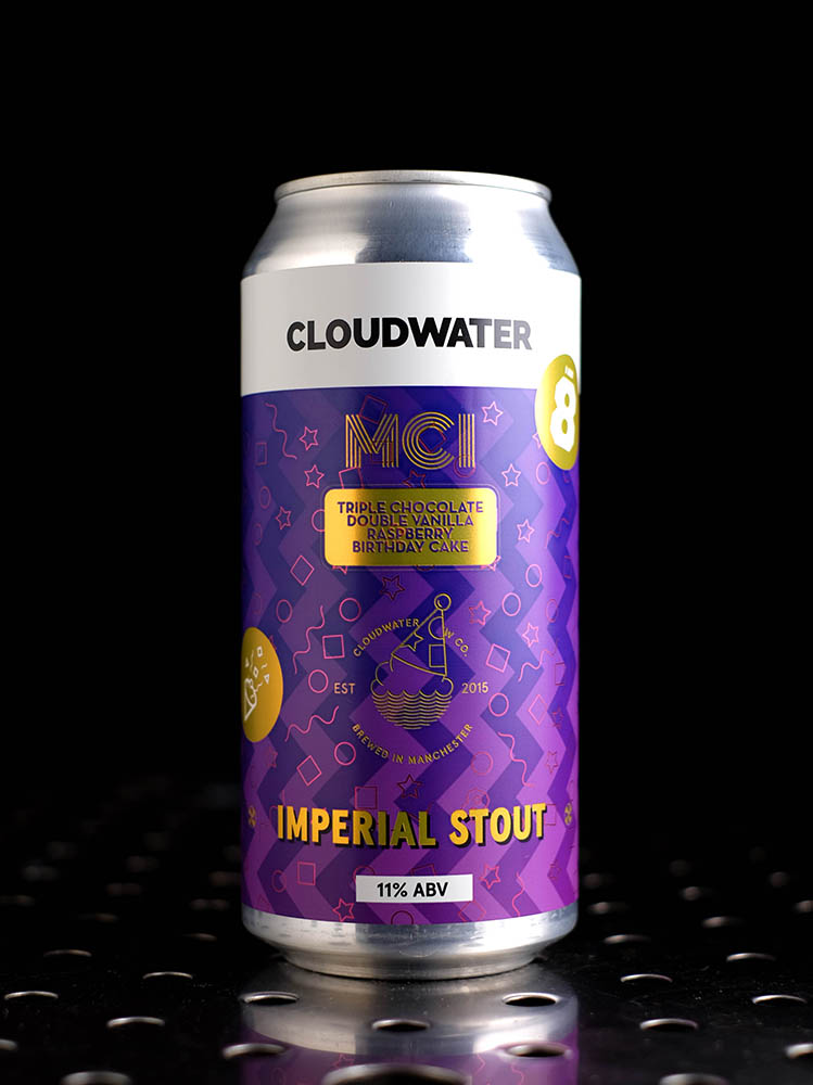 Cloudwater | MCI Birthday Cake | Imperial Stout Chocolat Framboise Vanille | 11%