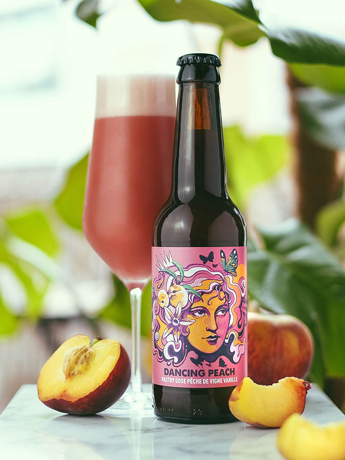 Hoppy Road | Dancing Peach | Pastry Gose | 5% – Image 2