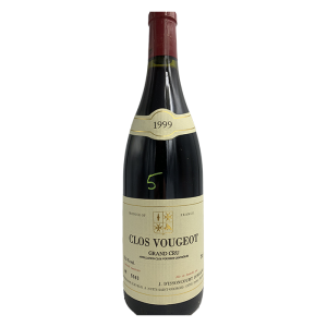 Clos Vougeot Grand Cru Rouge 1999 – Domaine J.D’Issoncourt Lorraine (Bourgogne)