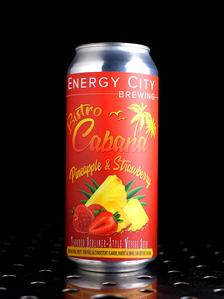 Energy City | Bistro Cabana Pineapple & Strawberry | Smoothie Berliner Weisse Ananas Fraise | 6,5%
