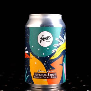 Fauve | Fleur noire | Imperial Stout Vanille Cacao Tonka | 12%