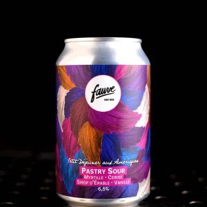 Fauve | Petit-déjeuner aux Amériques | Pastry Sour Myrtille Cerise Sureau Érable Vanille | 6,5%