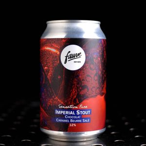 Fauve | Sensation Pure | Imperial Stout Chocolat Caramel Beurre Salé | 12%