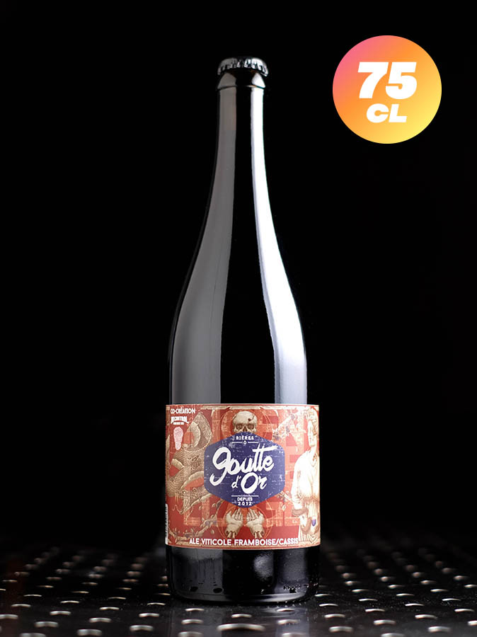 Goutte d’Or | Incendie & Pillage | Grape Ale Framboise et Cassis | 6,1%