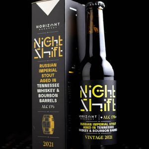 Horizont | Night Shift 2021 | Imperial Stout Tennessee Whiskey & Bourbon BA | 13%