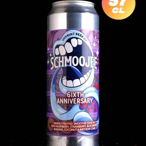 Imprint Beer Co | Schmoojee 6ixth Anniversary | Smoothie Sour Berries Banana Coco Birthday Cake | 6,5%