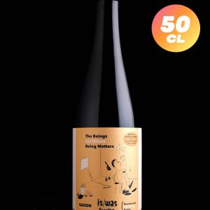 Is/Was | The Beings for Whom Being Matters x Keeping Together | Wild Saison Pu-Erh Tea + Honey | 4,9%