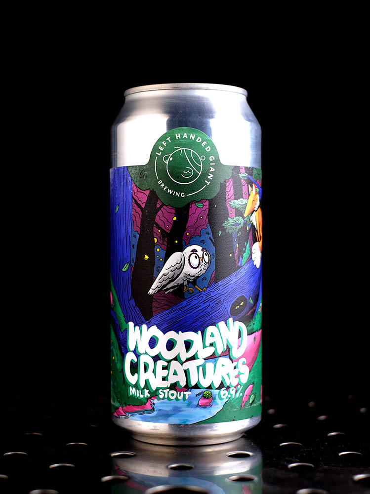 Left Handed Giant | Woodland Creatures | Milk Stout Pistache Honeycomb | 6,9%