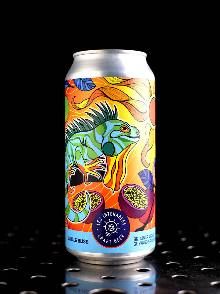 Les Intenables | Jungle Bliss | Berliner Weisse Passion Goyave | 3,8%