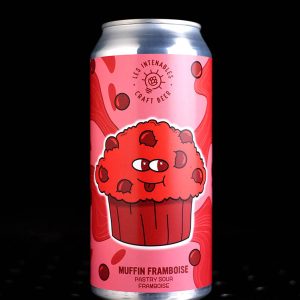 Les Intenables | Muffin Framboise | Pastry Sour Framboise | 6,7%