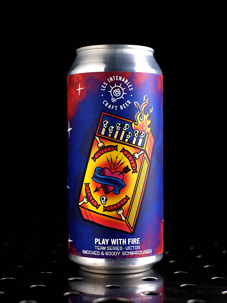 Les Intenables | Play With Fire | Smoked & Woody Schwarzlager | 6%