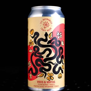 Les Intenables | Vices & Vertus | Pastry Gose Rhubarbe Tonka | 6%