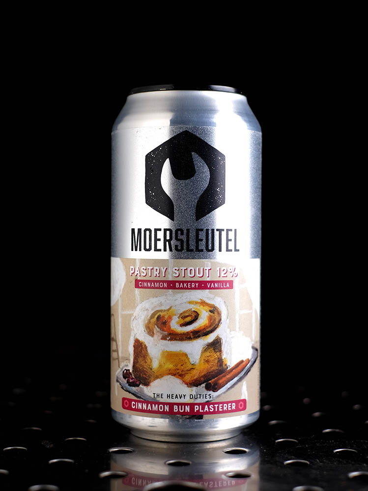 Moersleutel | Cinnamon Bun Plasterer | Imperial Pastry Stout Cannelle Vanille Raisin Sec | 12%