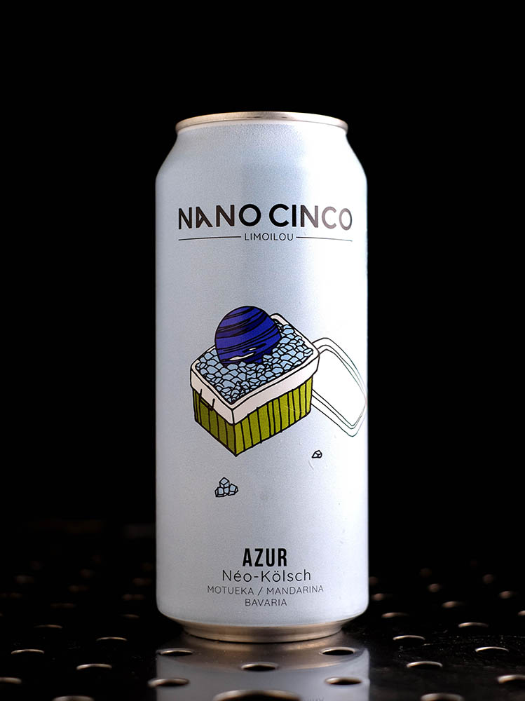 Nano Cinco | Azur | Kölsch houblonnée | 4%