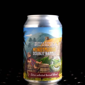 Piggy Brewing | Monstruous Double Barrel | Imperial Stout BA Bourbon Scotch | 12%