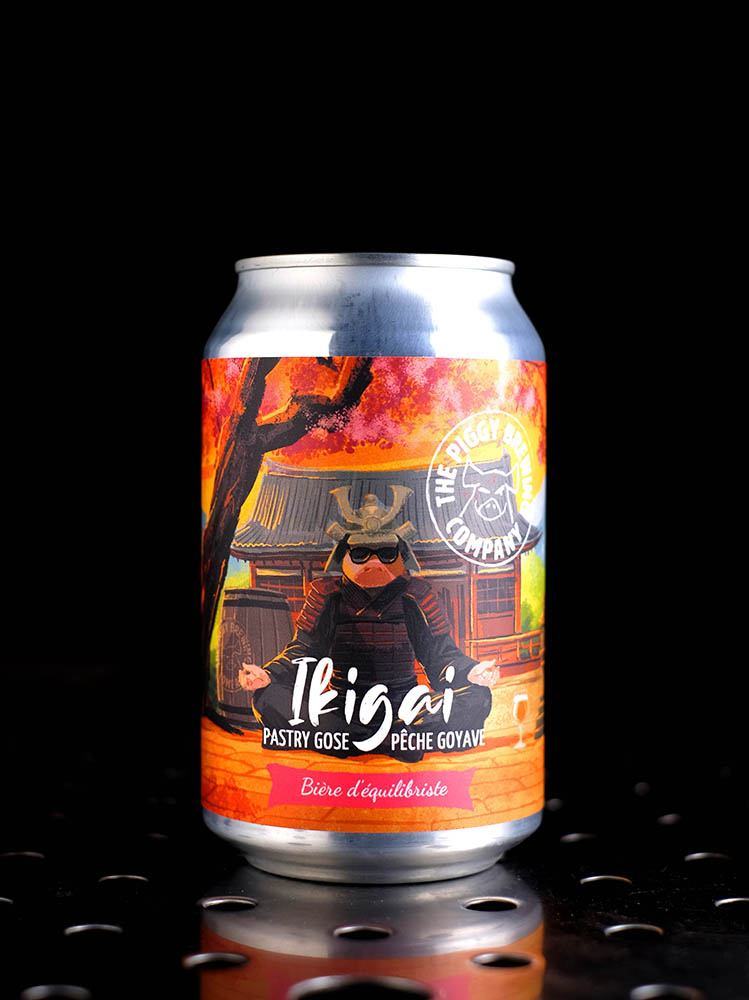 Piggy Brewing | Ikigai | Pastry Gose Pêche Goyave Vanille | 5%