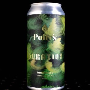 Polly’s x Duration | 7th Birthday | West Coast IPA | 5,9%