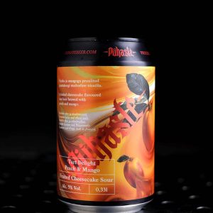 Pühaste | Tart Delight Peach & Mango | Cheesecake Smoothie Sour Pêche Mangue | 5%