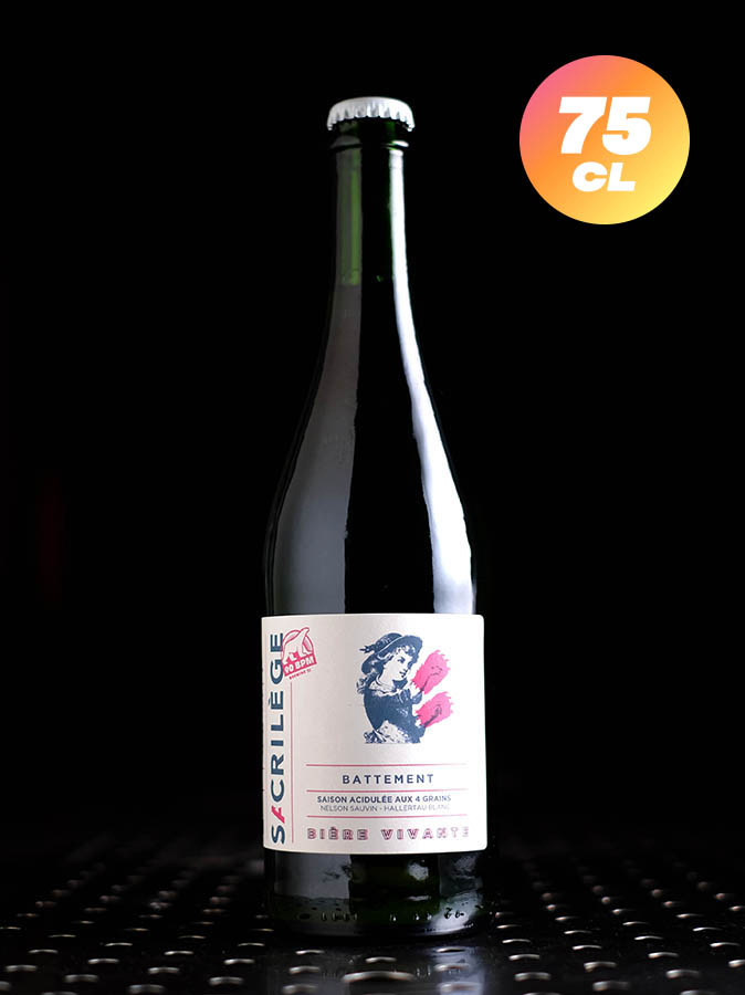 Sacrilège x 90 BPM | Battement 75 cl | Farmhouse | 5,2%