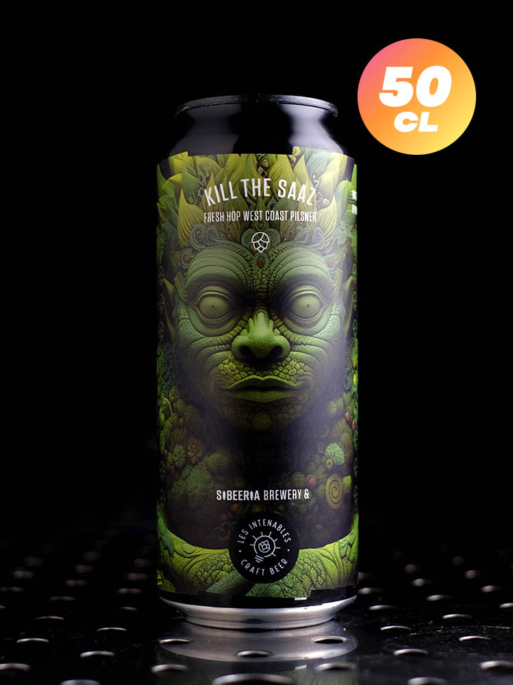 Sibeeria x Les Intenables | Kill the Saaz | Fresh Hop West Coast Pilsner | 6,6%