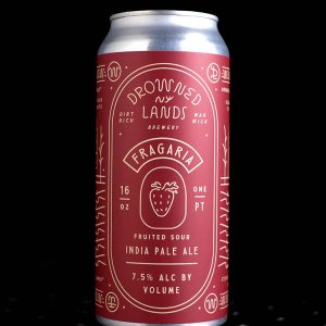 The Drowned Lands | Fragaria | Sour IPA Fraise Basilic Vanille | 7,5%