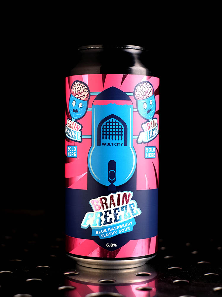 Vault City | Brainfreeze | Slushy Sour Framboise Myrtille | 6,8%