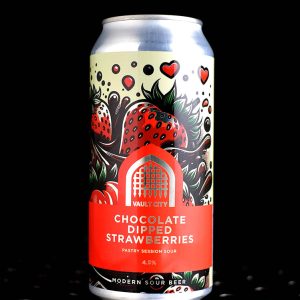 Vault City | Chocolate Dipped Strawberries | Pastry Sour | 4,5%
