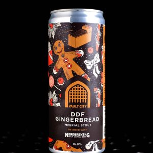 Vault City x Nerdbrewing | DDF Gingerbread | Imperial Stout Gingerbread frit | 16%