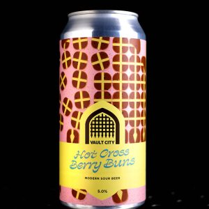 Vault City | Hot Cross Berry Buns | Pastry Sour Bun Cannelle Fruits Rouges | 5%