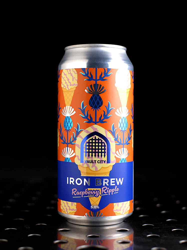 Vault City | Iron Brew Raspberry Ripple | Sour | 5%